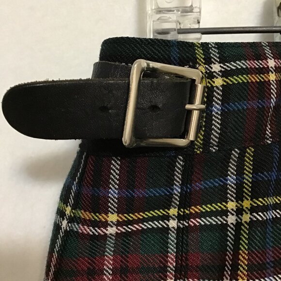 Vintage R.J. McCarthy Black/Multicolour Plaid Kilt Size S - Picture 9 of 14